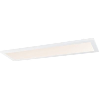 Globo Lighting Rosi LED Ceiling Light - Rectangular - Modern Style Globo Lighting Rosi LED Ceiling Light - Rectangular - Modern Style