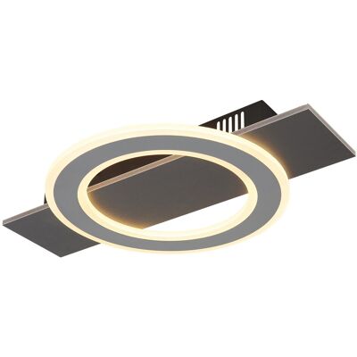 GLOBO Lighting JAYDEN LED Ceiling Light - 18W 1000lm, Black GLOBO Lighting JAYDEN LED Ceiling Light - 18W 1000lm, Black