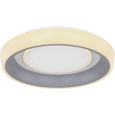 Globo Lighting Tabano White Anthracite LED Ceiling Light Globo Lighting Tabano White Anthracite LED Ceiling Light