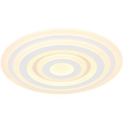 Globo White Model 48554 Round Ceiling Light - Ceiling Light Globo White Model 48554 Round Ceiling Light - Ceiling Light