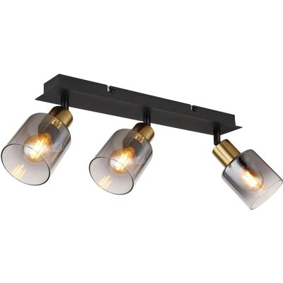 GLOBO LIGHTING HOLLISY 3xE14 Black Ceiling Spot - Ceiling Spotlight GLOBO LIGHTING HOLLISY 3xE14 Black Ceiling Spot - Ceiling Spotlight