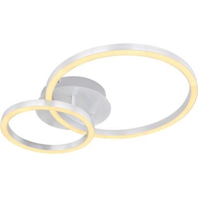 Globo White LED Ceiling Light - Modern, 42x30x7.5cm Globo White LED Ceiling Light - Modern, 42x30x7.5cm