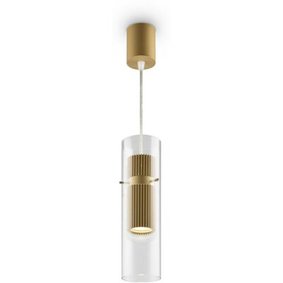 Maytoni Pendant Light Dynamics Gold Aluminum Glass 1 GU10 50W Maytoni Pendant Light Dynamics Gold Aluminum Glass 1 GU10 50W
