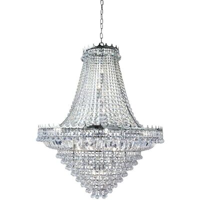 Searchlight Versailles 19 Light Chandelier - Chrome Finish - E14 Searchlight Versailles 19 Light Chandelier - Chrome Finish - E14