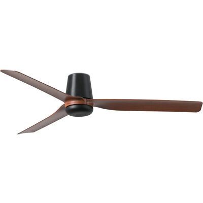 Faro Faro PUNT TUB M Ceiling Fan - 6-Speed Black Dark Wood Faro Faro PUNT TUB M Ceiling Fan - 6-Speed Black Dark Wood