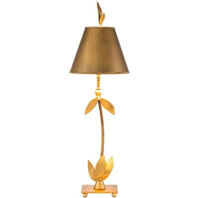 Elstead Red Bell 1-Light Gold Leaf Table Lamp - Table Lamp Elstead Red Bell 1-Light Gold Leaf Table Lamp - Table Lamp