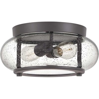Quoizel Trilogy Old Bronze Flush Mount - Flush mount light Quoizel Trilogy Old Bronze Flush Mount - Flush mount light