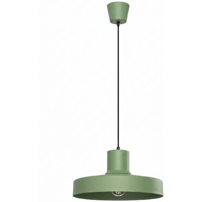 Sollux Lighting Bilo Dome Pendant Ceiling Light Sage 1x E27 Sollux Lighting Bilo Dome Pendant Ceiling Light Sage 1x E27