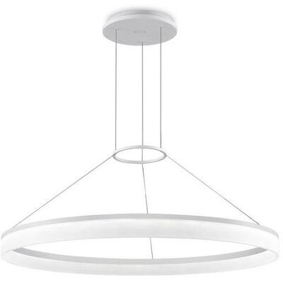 Leds-C4 GROK Ceiling Pendant White - Integrated LED, Large Diameter Leds-C4 GROK Ceiling Pendant White - Integrated LED, Large Diameter
