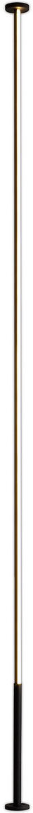 INSPIRED LIGHTING Vertical Floor Lamp, 40W LED, 3000K, 2400lm, Dimmable, Black, 3yrs Warranty