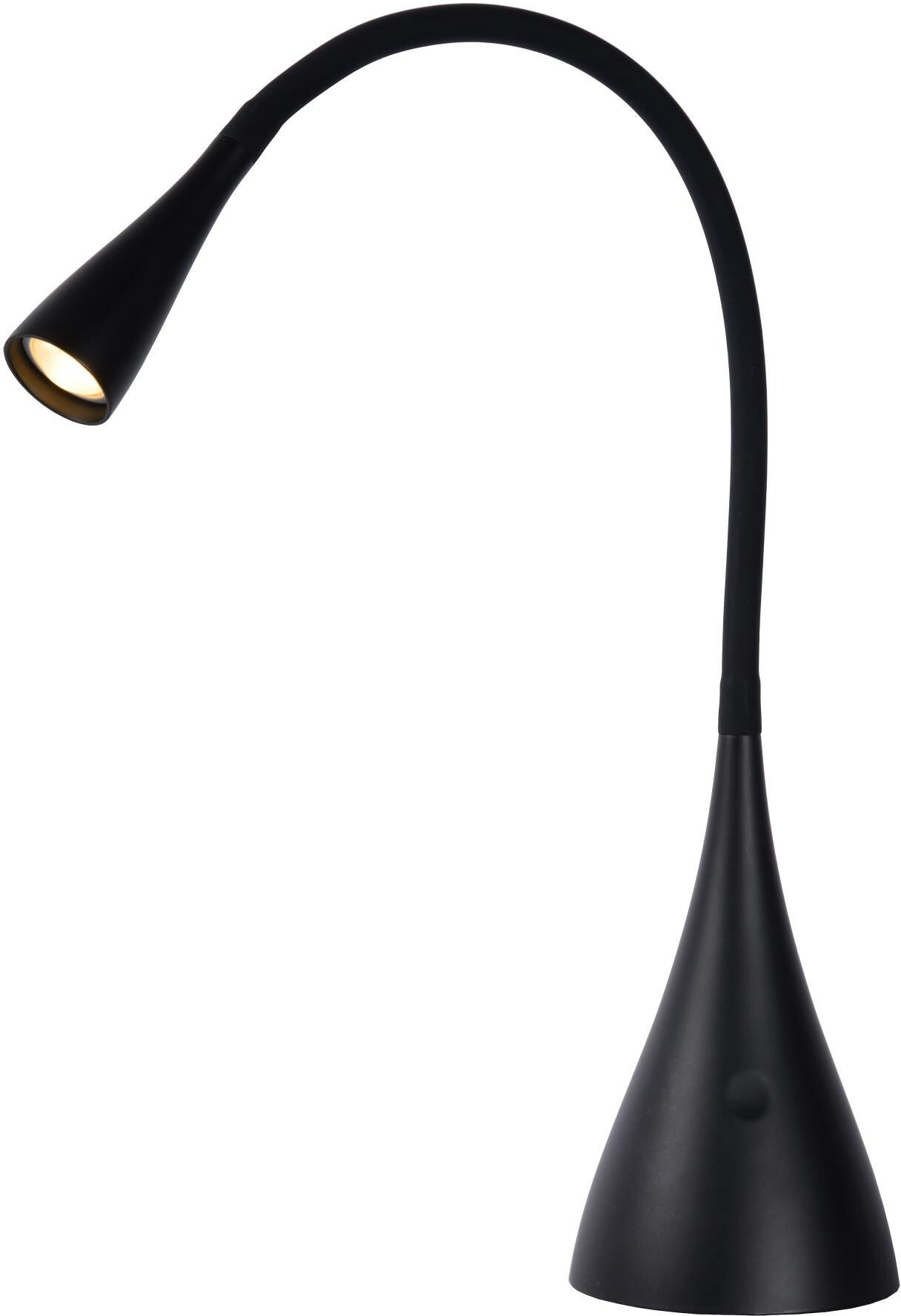 Lucide Lighting Zozy Modern Desk Lamp - LED Dim. - 1x4W 3000K - 3 StepDim - Black