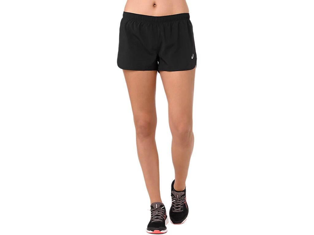 ASICS Silver Split Short Performance Black FeMale Size L