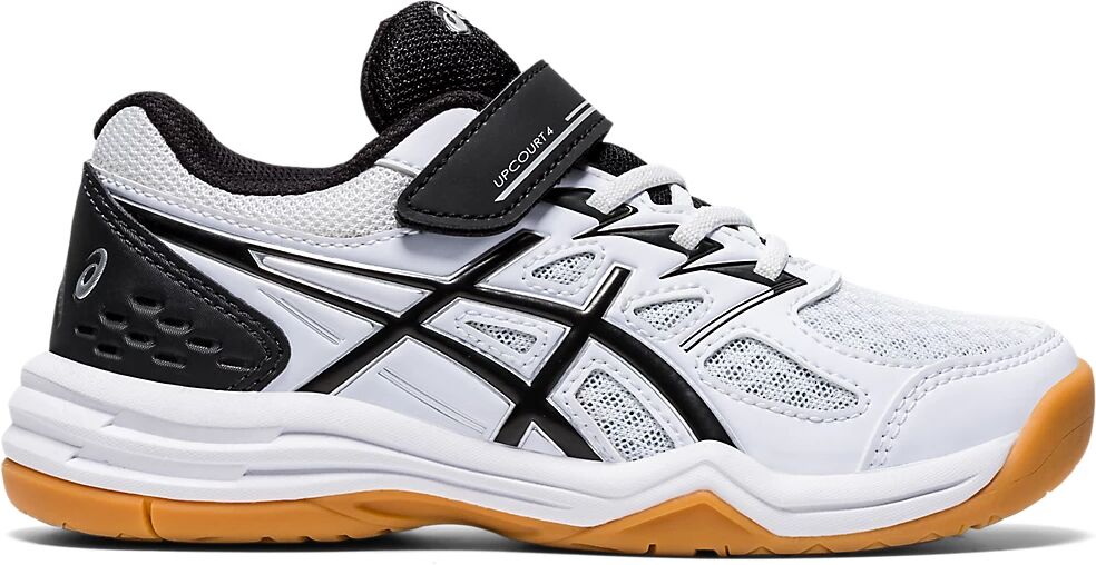 ASICS Upcourt 4 Ps White / Black Kids Size K10