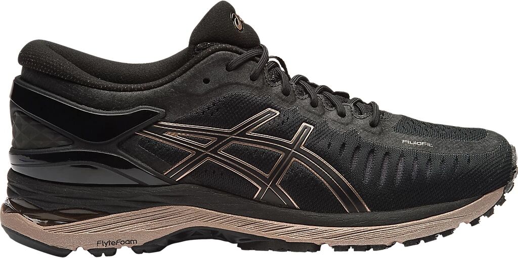 ASICS Metarun Black / Onyx / Rose Gold FeMale Size 8.5