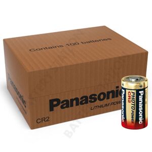 Panasonic CR2 Lithium Photo Battery   100 Pack