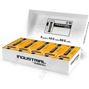 Industrial By Duracell (Procell) C LR14 ID1400 Batteries   Box of 50