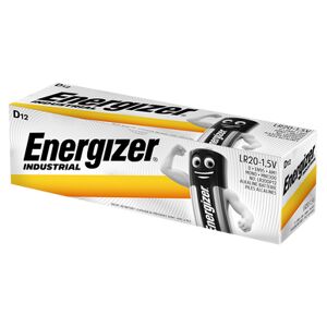 Energizer Industrial D LR20 Batteries   Box of 12