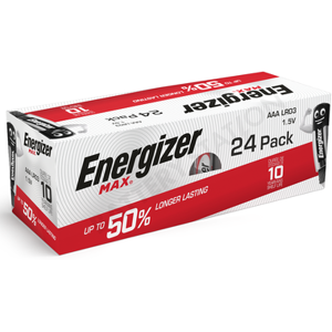 Energizer Max AAA LR03 Alkaline Batteries   24 Pack