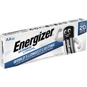 Energizer Ultimate Lithium AA LR6 L91 Batteries   10 Pack