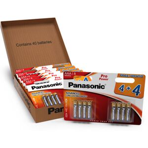 Panasonic Pro Power AAA LR03 Batteries   40 Pack