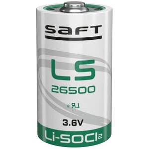 Saft LS26500 C Li-SOCl2 Lithium Battery   1 Pack