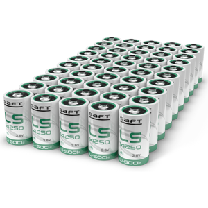 Saft LS14250 Li-SOCI2 3.6V 1/2AA Battery   50 Pack