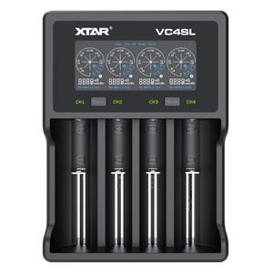 Xtar VC4SL USB Battery Charger for Li-Ion and NiMH Batteries