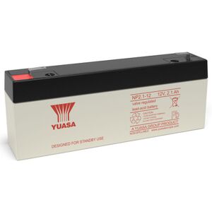 Yuasa NP2.1-12 VRLA Sealed Lead Acid Battery   1 Pack