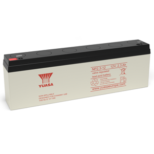 Yuasa NP2.3-12 VRLA Sealed Lead Acid Battery   1 Pack