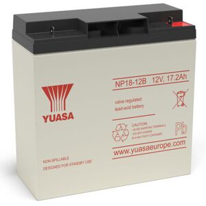 Yuasa NP18-12B VRLA Sealed Lead Acid Battery   1 Pack