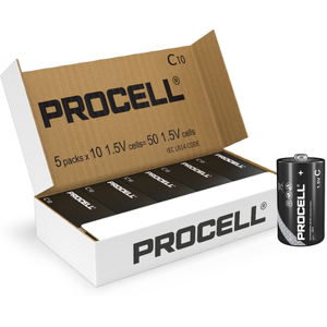 Duracell Procell Constant C LR14 PC1400 Batteries   Box of 50