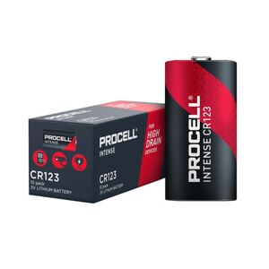 Duracell Procell Intense CR123A Batteries   10 Pack