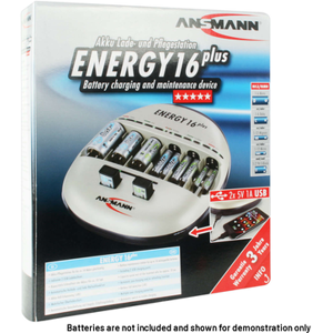 Ansmann Energy 16 Plus Speed Battery Charger