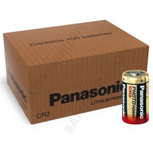 Panasonic CR2 Lithium Photo Battery   100 Pack