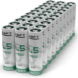 Saft LS14500 Li-SOCI2 3.6V AA Battery   30 Pack