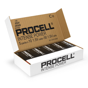 Duracell Procell Intense Power C LR14 PX1400 Batteries   Box of 50