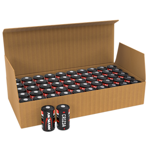 Ansmann Bulk CR123A Batteries   Box of 50
