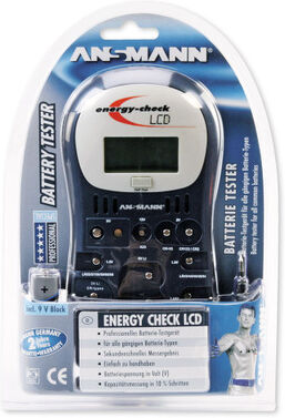 Ansmann Energy Check LCD 4000392 Battery Tester