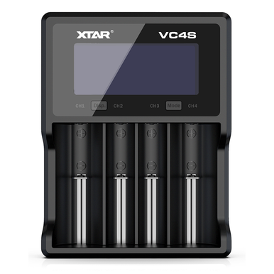 Xtar VC4S USB Battery Charger for Li-Ion and NiMH Batteries