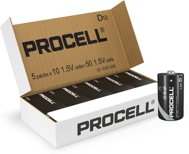 Duracell Procell D LR20 PC1300 Batteries   Box of 50