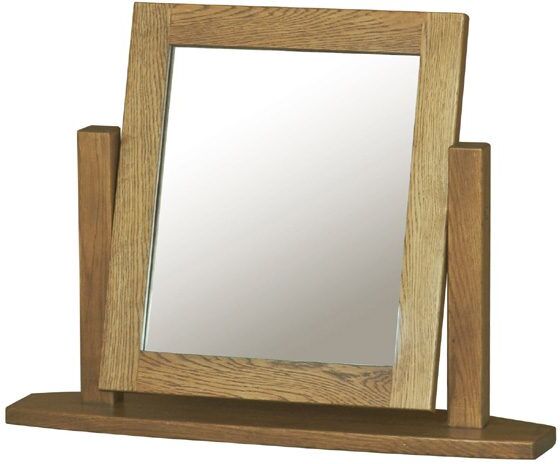 Parisian Oak Table Mirror Parisian Oak Table Mirror
