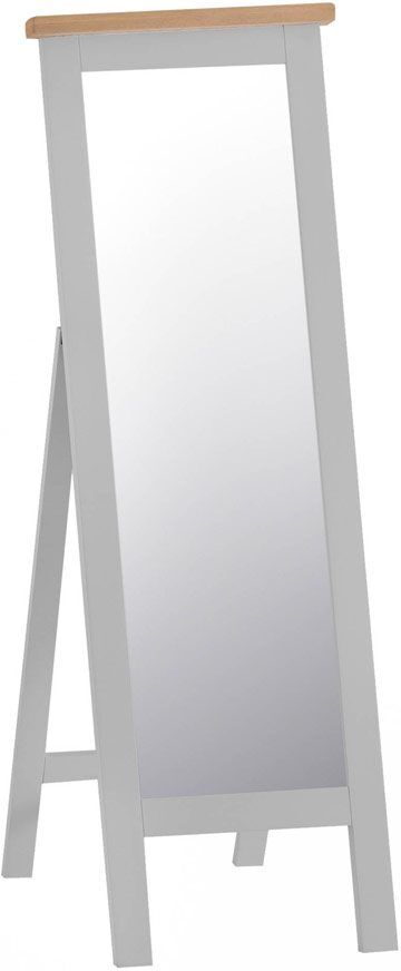 Woodbridge Grey Painted Cheval Mirror Woodbridge Grey Painted Cheval Mirror