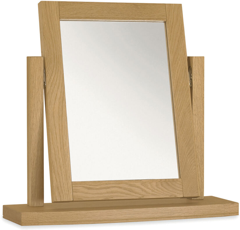 Grenada Oak Vanity Mirror   Oak Grenada Oak Vanity Mirror   Oak