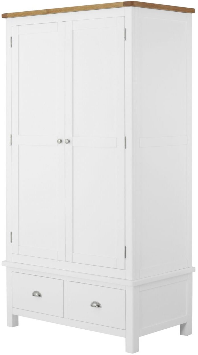 Classic Portland White Portland White Gents Double Wardrobe Classic Portland White Portland White Gents Double Wardrobe