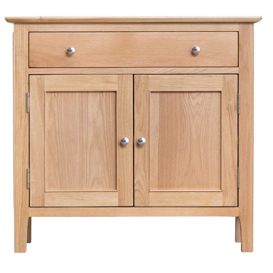 Cornsay Oak Small Sideboard   Fully Assembled