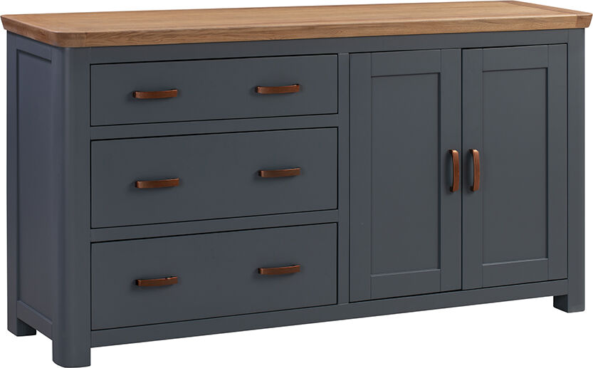 Treviso Midnight Blue Large Sideboard   Fully Assembled Treviso Midnight Blue Large Sideboard   Fully Assembled