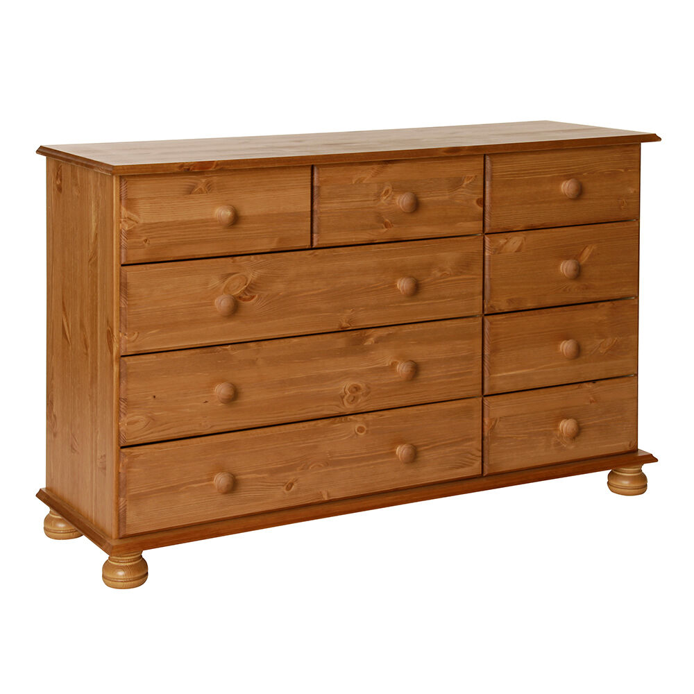 Wardley Pine 2+3+4 Drawer Chest   Self Assembly