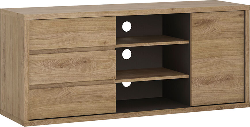 Alnwick 1 Door 3 Drawer TV Cabinet   Self Assembly Alnwick 1 Door 3 Drawer TV Cabinet   Self Assembly