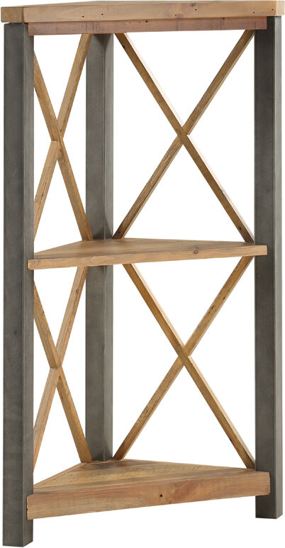 Harlequin Reclaimed Small Corner Bookcase Harlequin Reclaimed Small Corner Bookcase