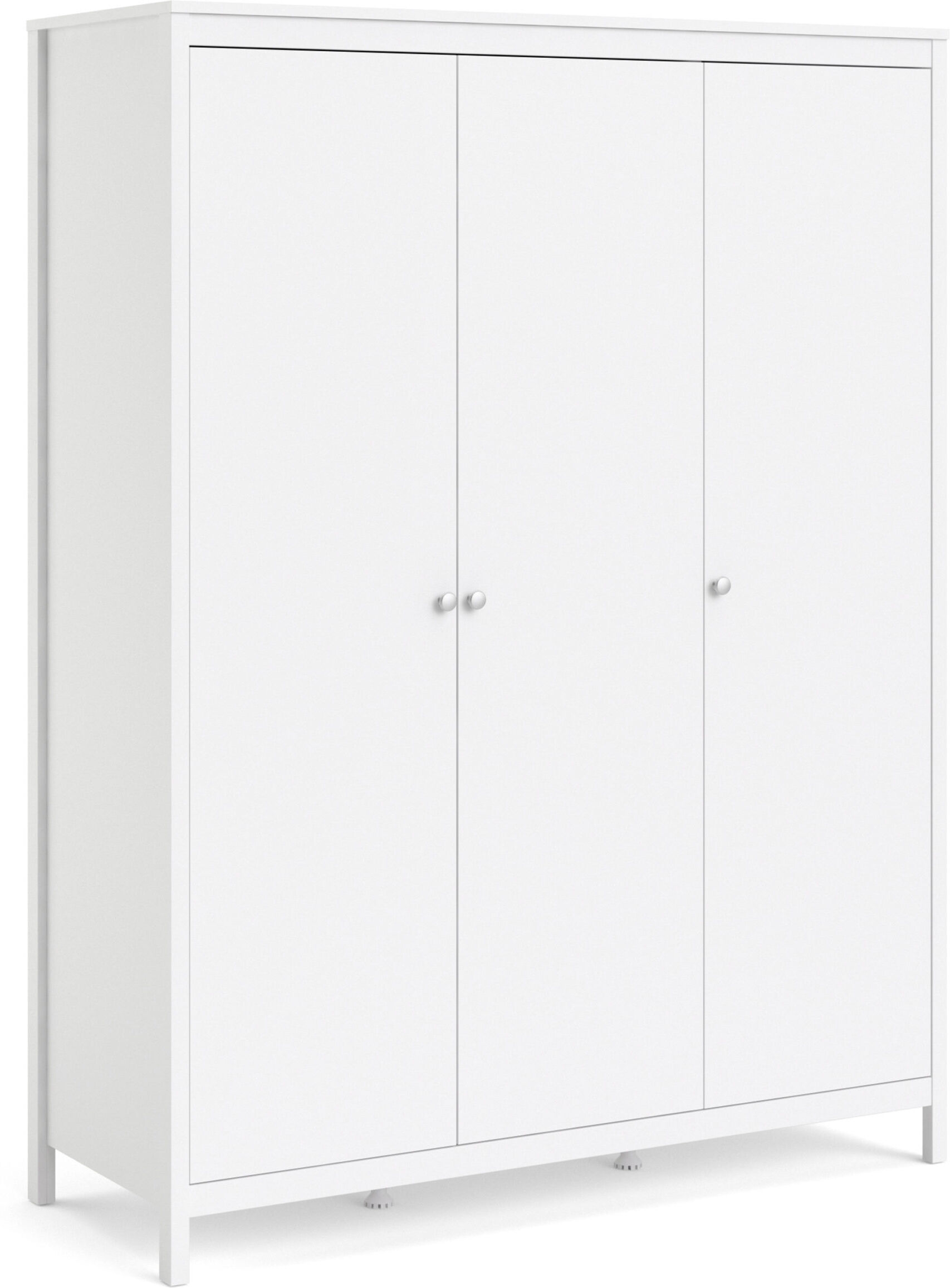 Ronda Wardrobe with 3 Doors   White   Self Assembly Ronda Wardrobe with 3 Doors   White   Self Assembly